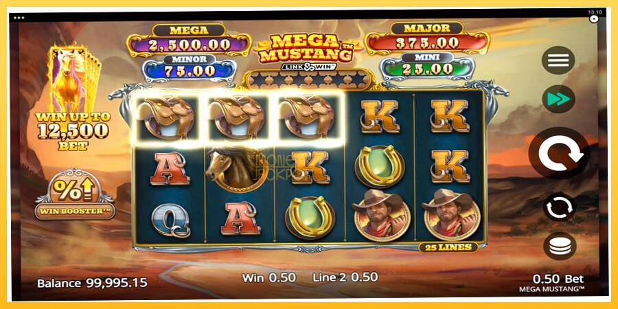 Игровой аппарат Mega Mustang - игра на реальные деньги, картинка 3