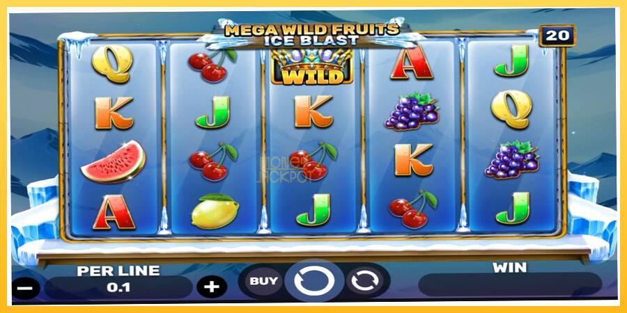 Игровой аппарат Mega Wild Fruits - Ice Blast - игра на реальные деньги, картинка 1