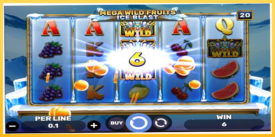 Игровой аппарат Mega Wild Fruits - Ice Blast - игра на реальные деньги, картинка 2