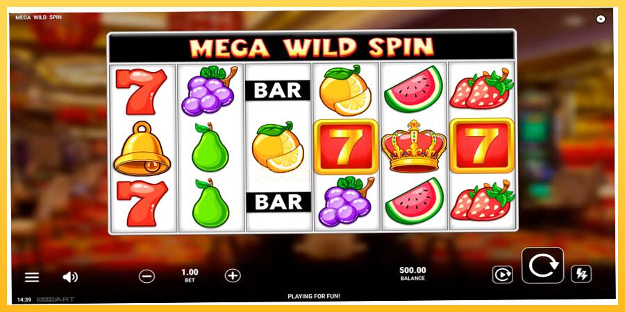 Игровой аппарат Mega Wild Spin - игра на реальные деньги, картинка 1