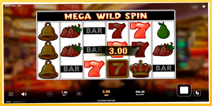 Игровой аппарат Mega Wild Spin - игра на реальные деньги, картинка 2