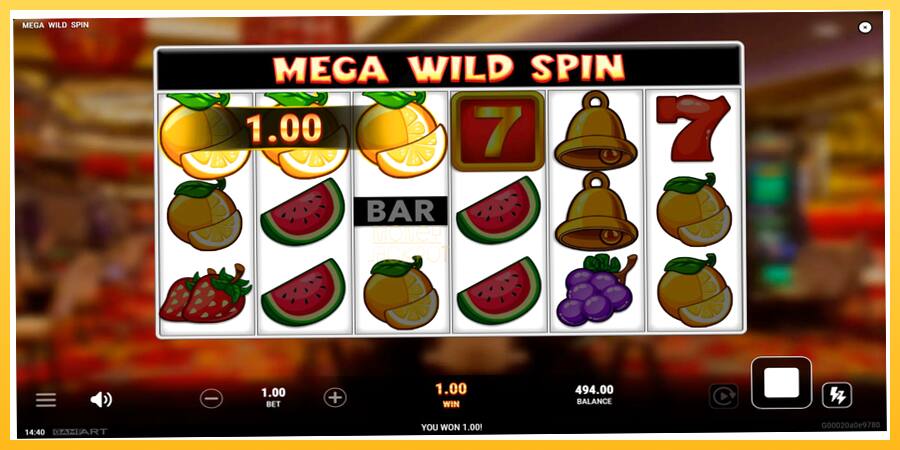 Игровой аппарат Mega Wild Spin - игра на реальные деньги, картинка 5