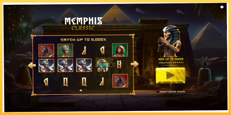 Игровой аппарат Memphis Classic - игра на реальные деньги, картинка 1