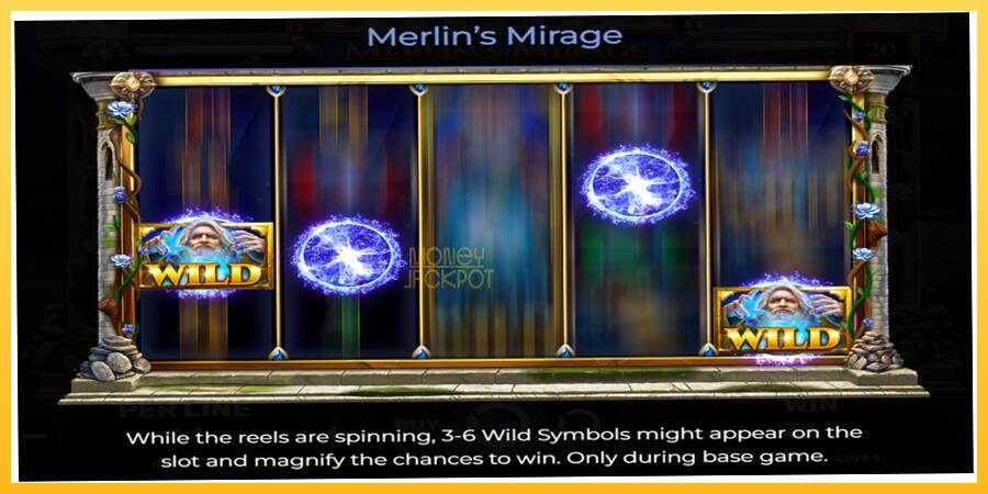 Игровой аппарат Merlins Mirage - игра на реальные деньги, картинка 4