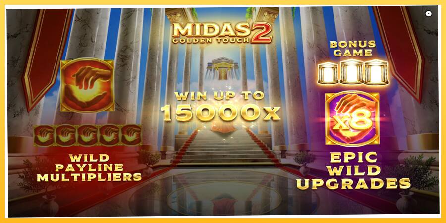 Игровой аппарат Midas Golden Touch 2 - игра на реальные деньги, картинка 1