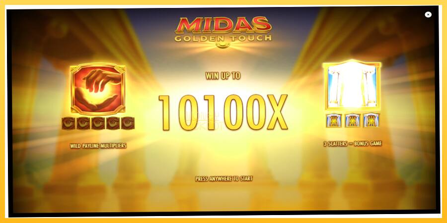 Игровой аппарат Midas Golden Touch - игра на реальные деньги, картинка 1