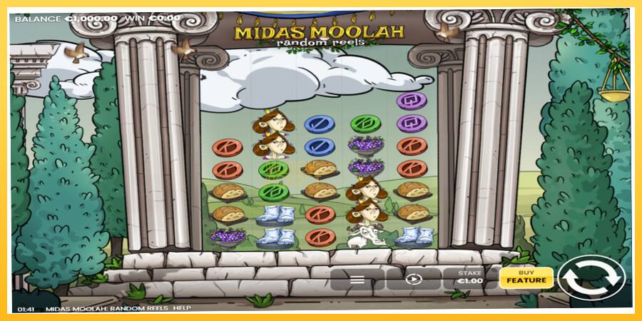 Игровой аппарат Midas Moolah Random Reels - игра на реальные деньги, картинка 2