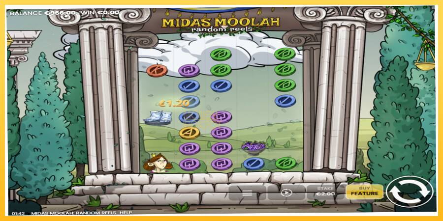 Игровой аппарат Midas Moolah Random Reels - игра на реальные деньги, картинка 3