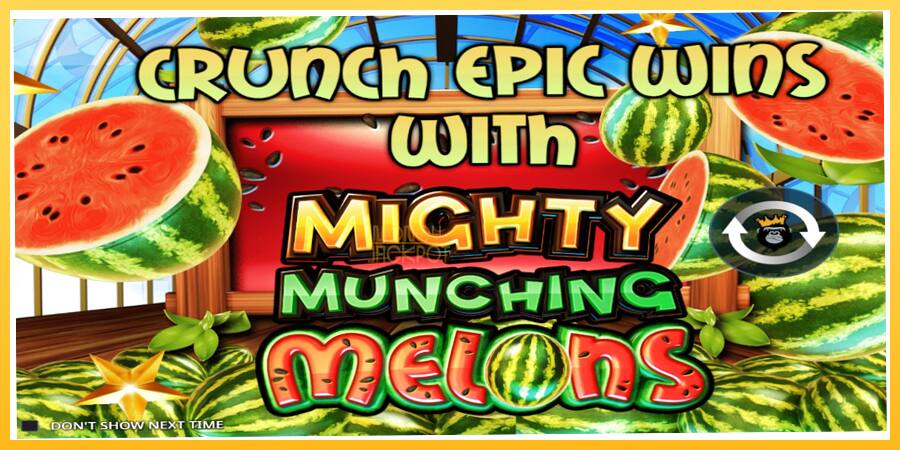 Игровой аппарат Mighty Munching Melons - игра на реальные деньги, картинка 1