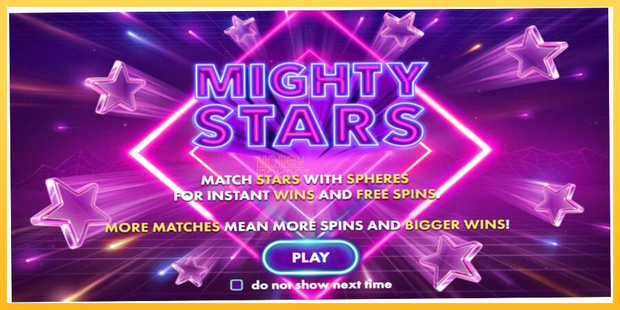 Игровой аппарат Mighty Stars - игра на реальные деньги, картинка 1