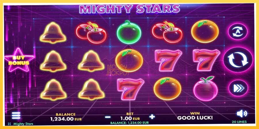 Игровой аппарат Mighty Stars - игра на реальные деньги, картинка 2