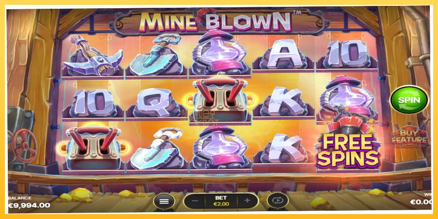 Игровой аппарат Mine Blown - игра на реальные деньги, картинка 2