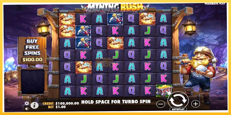 Игровой аппарат Mining Rush - игра на реальные деньги, картинка 2