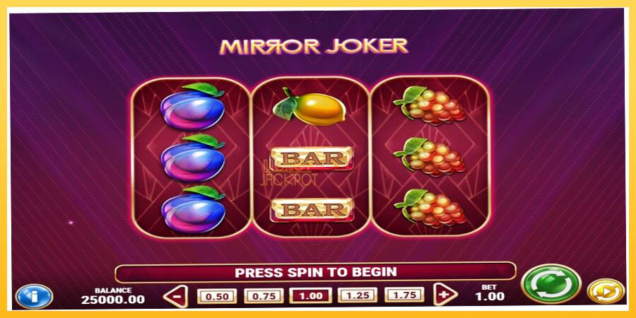 Игровой аппарат Mirror Joker - игра на реальные деньги, картинка 1