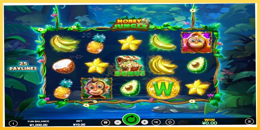 Игровой аппарат Money Jungle - игра на реальные деньги, картинка 1