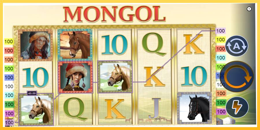 Игровой аппарат Mongol - игра на реальные деньги, картинка 3