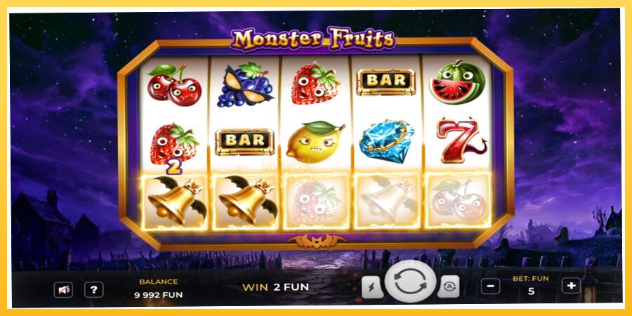 Игровой аппарат Monster Fruits - игра на реальные деньги, картинка 2