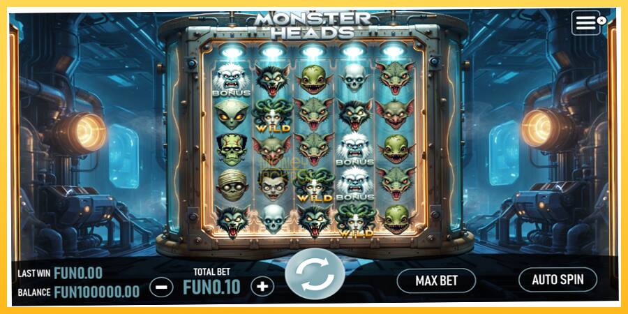 Игровой аппарат Monster Heads - игра на реальные деньги, картинка 1