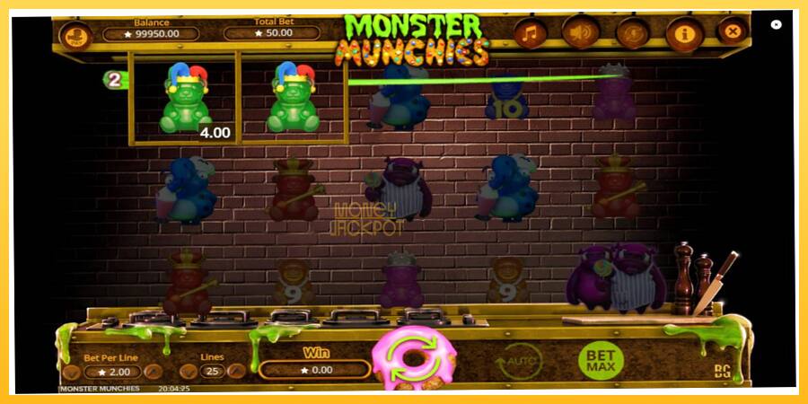 Игровой аппарат Monster Munchies - игра на реальные деньги, картинка 3