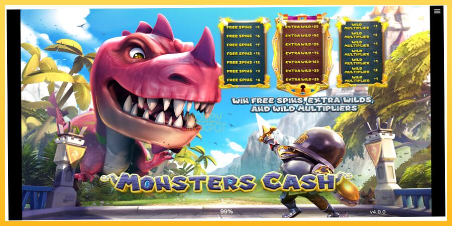 Игровой аппарат Monsters Cash - игра на реальные деньги, картинка 1