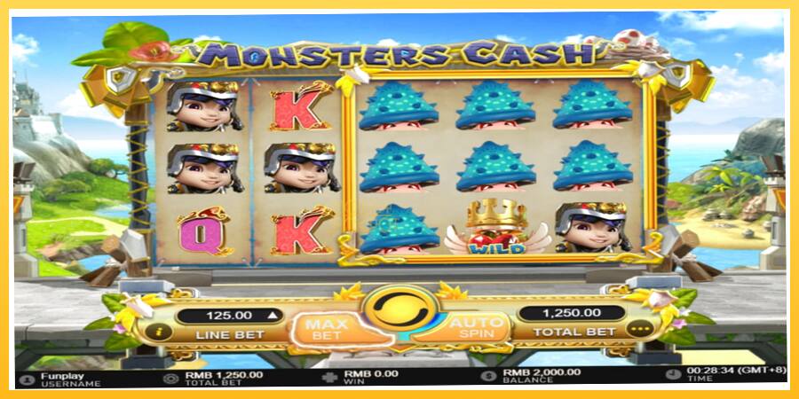 Игровой аппарат Monsters Cash - игра на реальные деньги, картинка 3