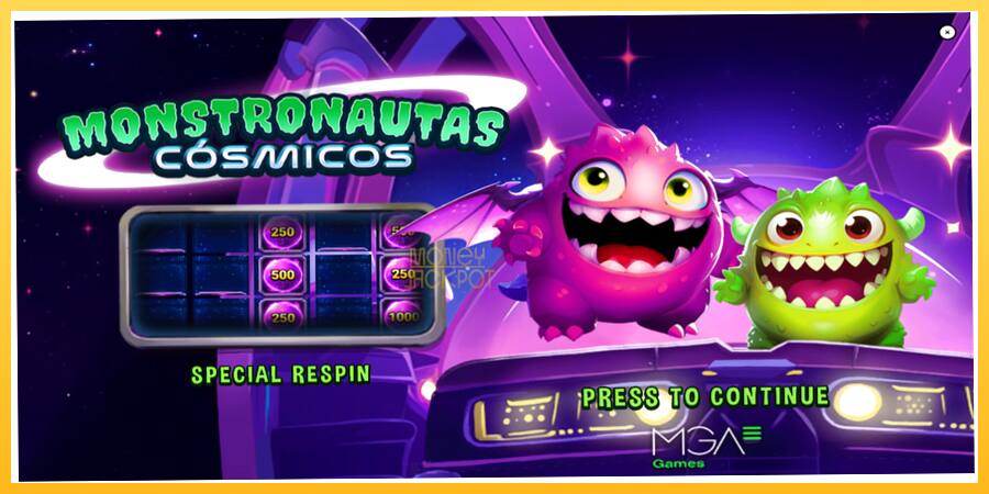 Игровой аппарат Monstronautas Cosmicos - игра на реальные деньги, картинка 1