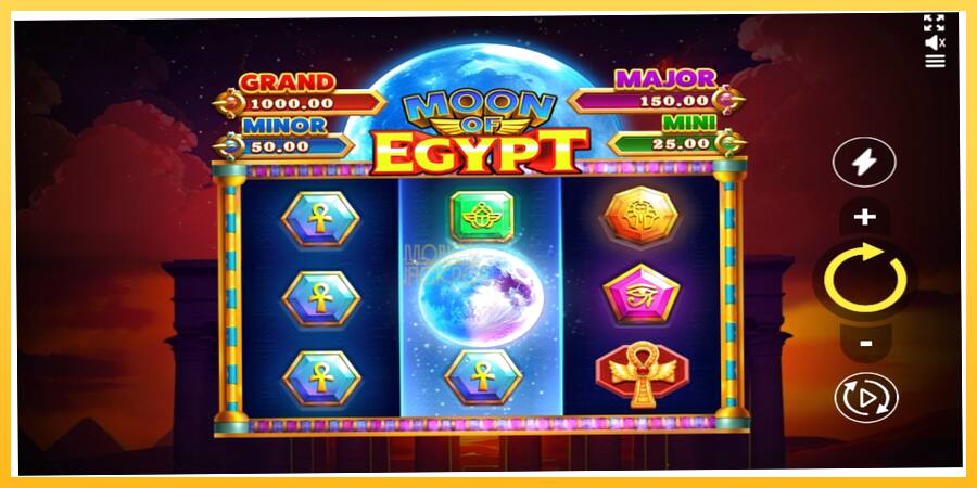 Игровой аппарат Moon of Egypt - игра на реальные деньги, картинка 1