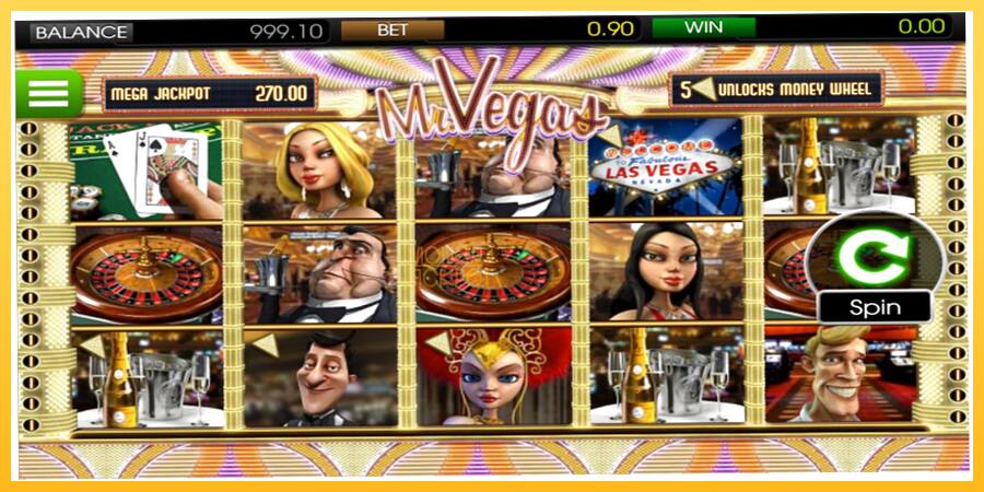 Игровой аппарат Mr. Vegas - игра на реальные деньги, картинка 1