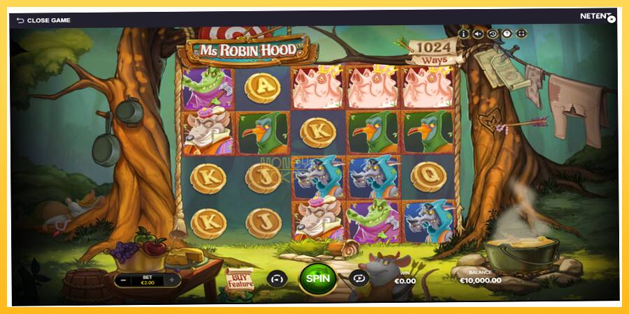 Игровой аппарат Ms Robin Hood - игра на реальные деньги, картинка 2