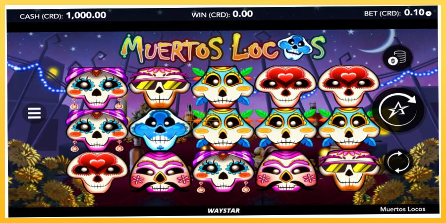 Игровой аппарат Muertos Locos - игра на реальные деньги, картинка 1