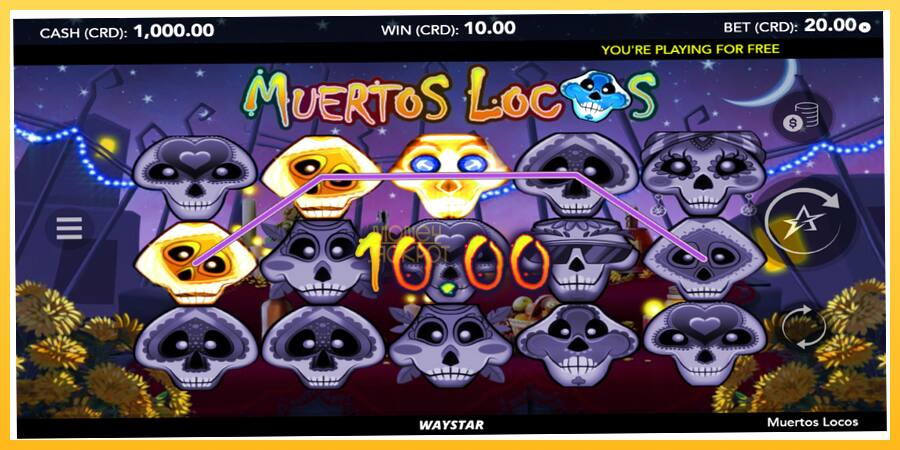 Игровой аппарат Muertos Locos - игра на реальные деньги, картинка 4