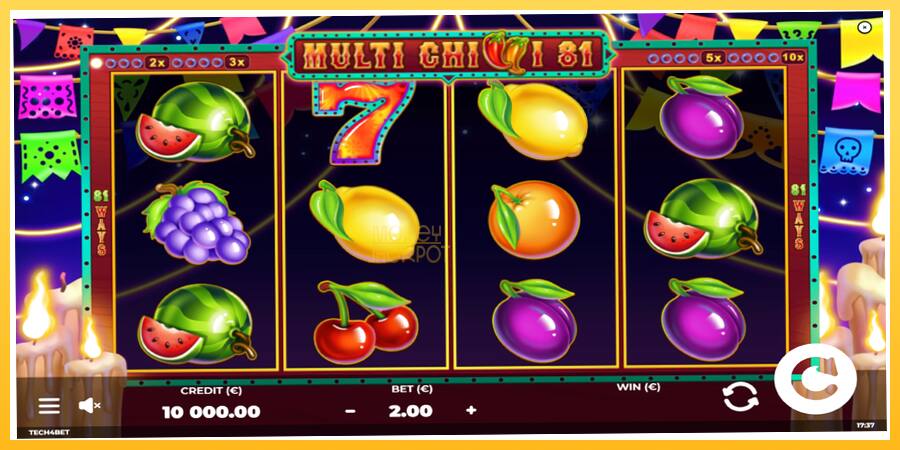 Игровой аппарат Multi Chilli 81 - игра на реальные деньги, картинка 1