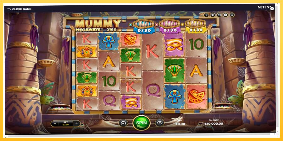 Игровой аппарат Mummy Megaways - игра на реальные деньги, картинка 1