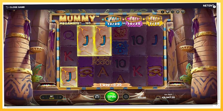 Игровой аппарат Mummy Megaways - игра на реальные деньги, картинка 4