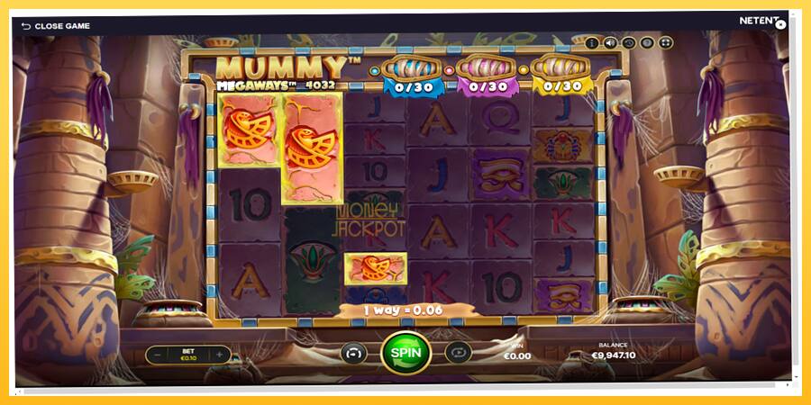 Игровой аппарат Mummy Megaways - игра на реальные деньги, картинка 5