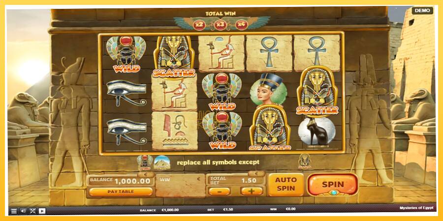 Игровой аппарат Mysteries of Egypt - игра на реальные деньги, картинка 2