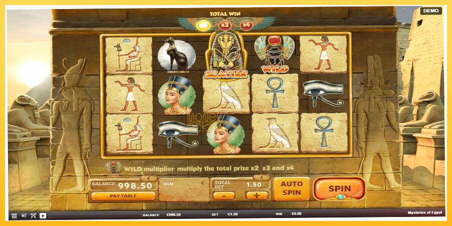 Игровой аппарат Mysteries of Egypt - игра на реальные деньги, картинка 3