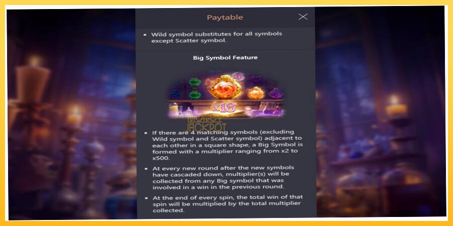 Игровой аппарат Mystic Potion - игра на реальные деньги, картинка 5