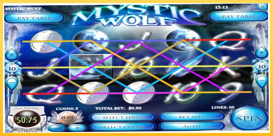 Игровой аппарат Mystic Wolf - игра на реальные деньги, картинка 2