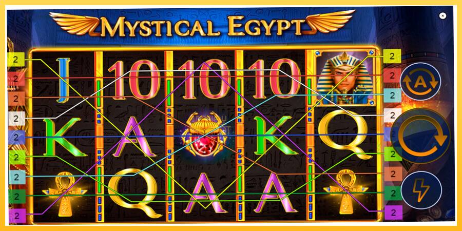 Игровой аппарат Mystical Egypt - игра на реальные деньги, картинка 2