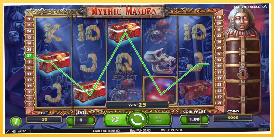 Игровой аппарат Mythic Maiden - игра на реальные деньги, картинка 2