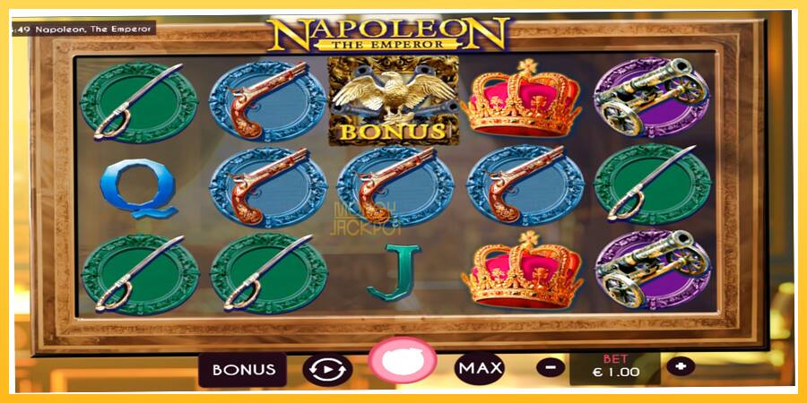 Игровой аппарат Napoleon: The Emperor - игра на реальные деньги, картинка 2