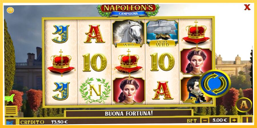 Игровой аппарат Napoleons Campaigns - игра на реальные деньги, картинка 2