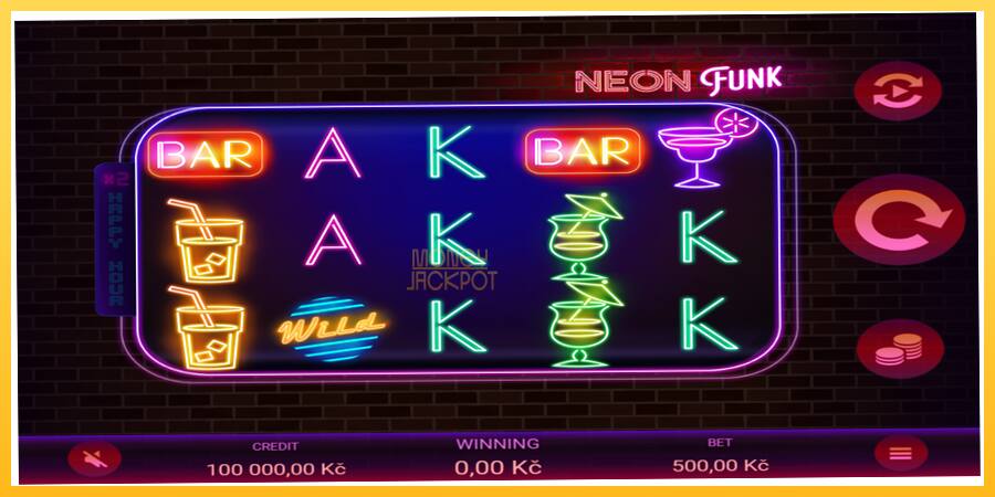 Игровой аппарат Neon Funk - игра на реальные деньги, картинка 1