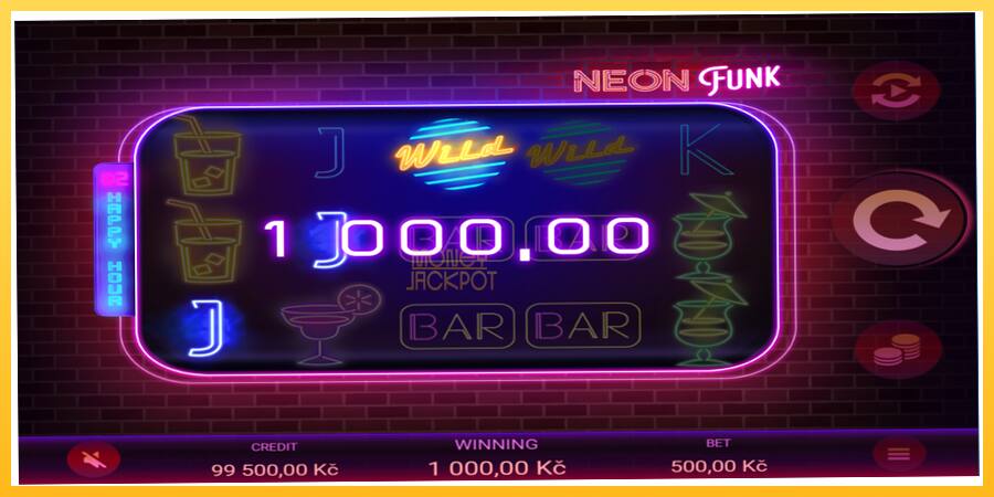 Игровой аппарат Neon Funk - игра на реальные деньги, картинка 2