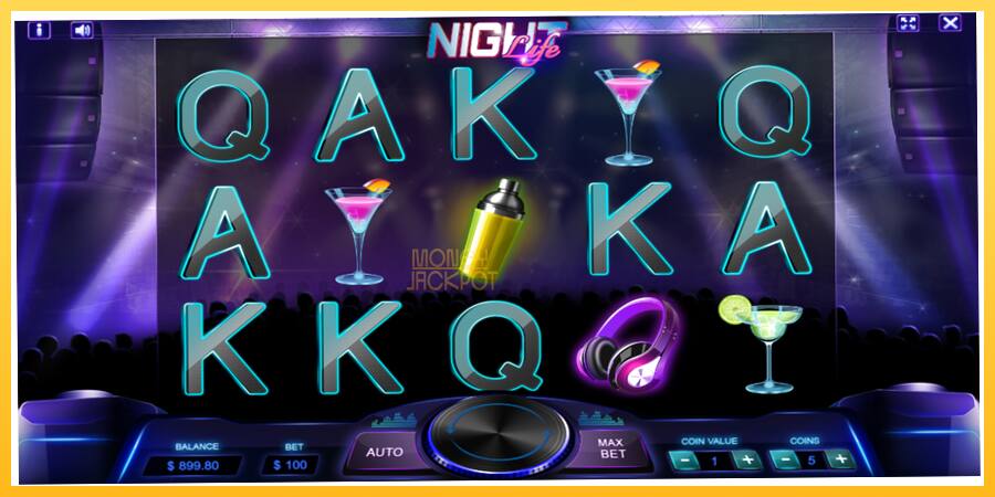 Игровой аппарат Night Life - игра на реальные деньги, картинка 1