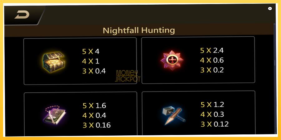 Игровой аппарат Nightfall Hunting - игра на реальные деньги, картинка 5