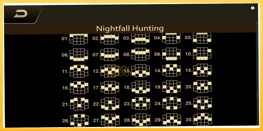 Игровой аппарат Nightfall Hunting - игра на реальные деньги, картинка 7