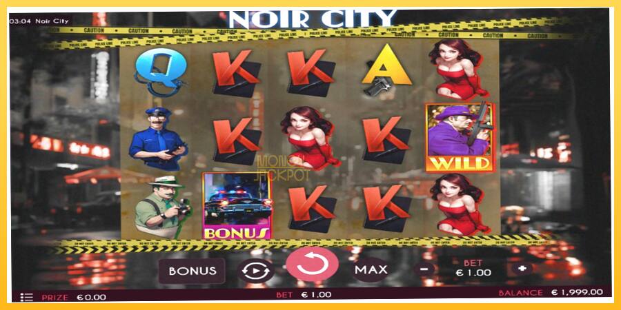 Игровой аппарат Noir City - игра на реальные деньги, картинка 2