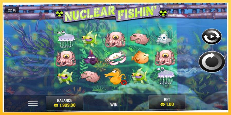 Игровой аппарат Nuclear Fishin’ - игра на реальные деньги, картинка 1